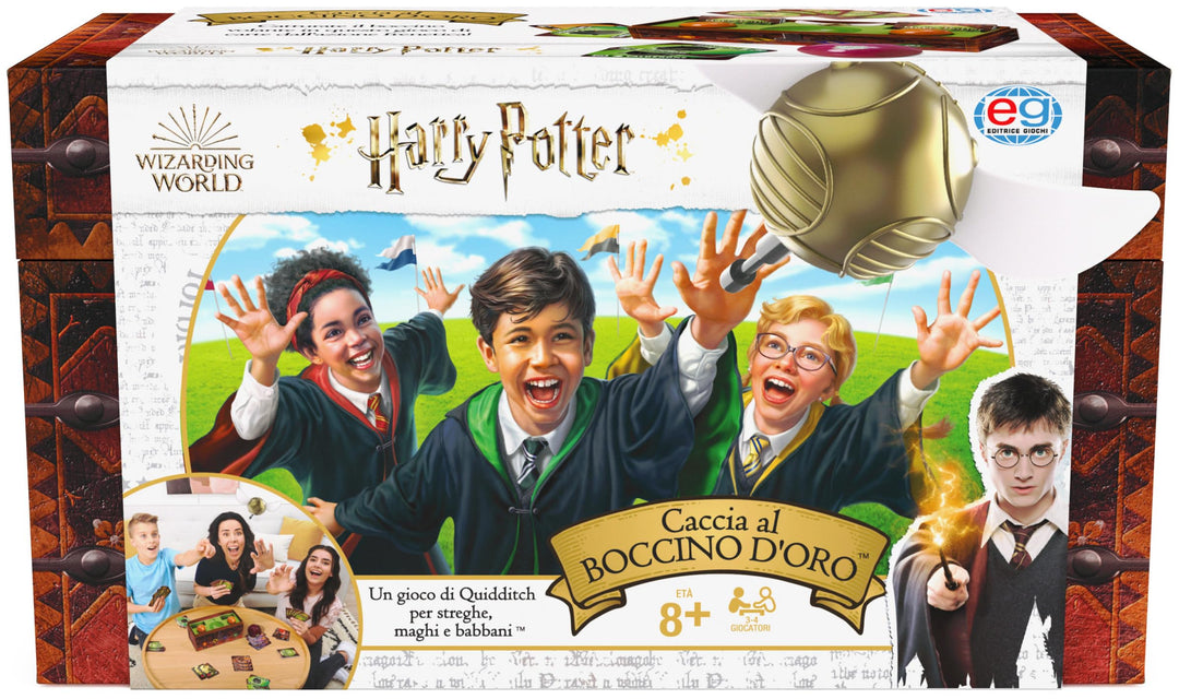 Harry Potter Goldene Schnatzsuche, Quidditch-Spiel für Hexen, Zauberer und Muggel, Spiel für die gan