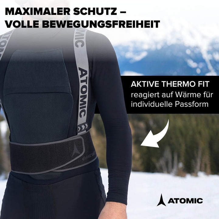 ATOMIC Live Shield Ski-Rückenprotektor XS Schwarz, XS Schwarz