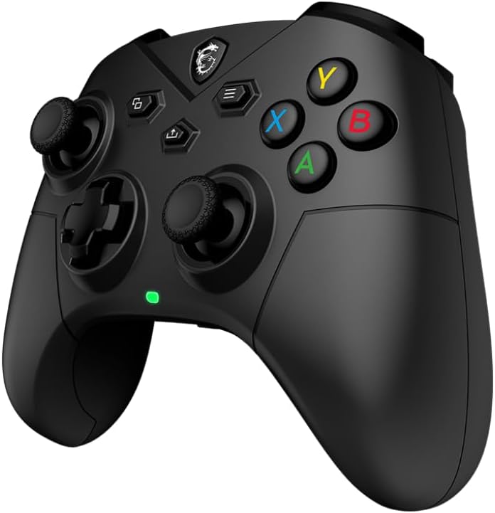 MSI FORCE GC300 WIRELESS PC Gamepad Controller - 2,4 GHz, Bluetooth, USB Typ-C auf A - kabelgebunden