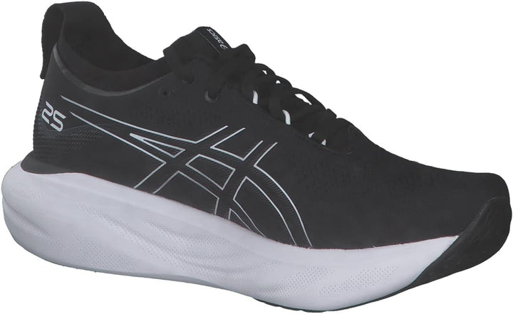 ASICS Gel-Nimbus 25 Laufschuh Herren 41.5 EU Black Pure Silver 1011b547 001, 41.5 EU Black Pure Silv