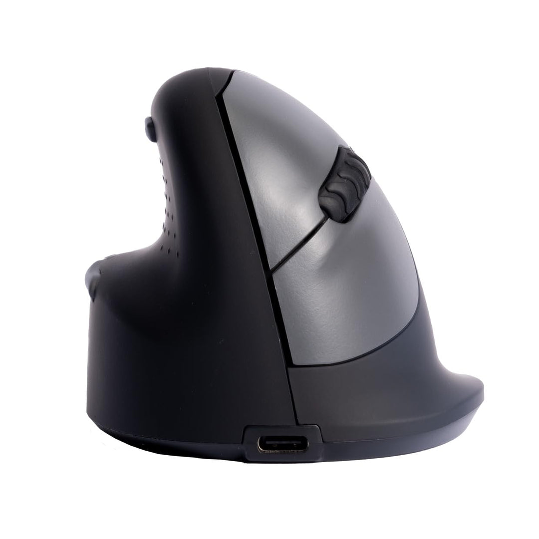 R-Go Tools HE Maus, Ergonomische Design, Vertikale Maus für Linkshänder, Gross (Handlänge über 185mm
