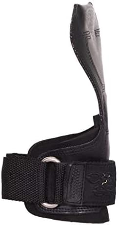 Cobra Grips V2 Lifting Griffe Gewicht Versa Handschuhe Alternative Power Schwarz, Schwarz