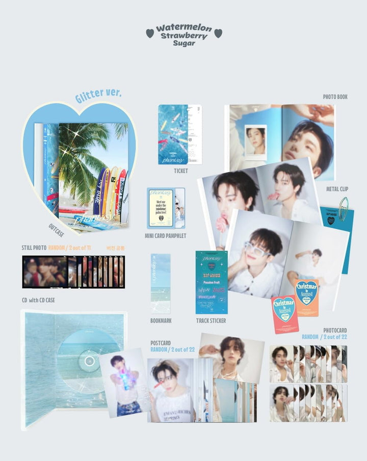 THE BOYZ - PHANTASY Part.1 Christmas In August (Vol.2) Album (Present ver.)