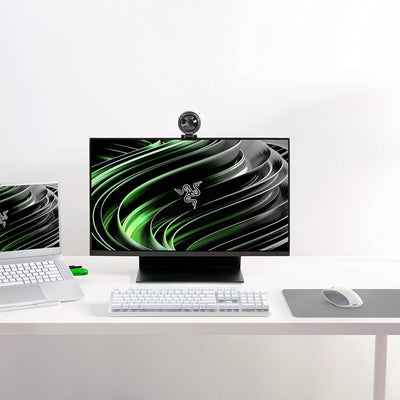 Razer Kiyo Pro - USB Streaming Kamera mit Hochleistungslichtsensor und Ständer (Webcam, Full HD Vide