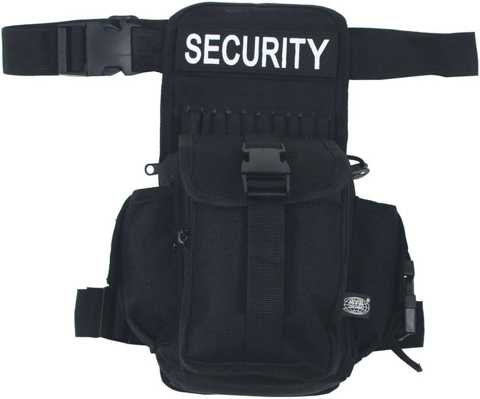 Bauchtasche, "SECURITY" schwarz