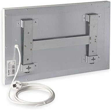 Allpax PaloTerm Arbeitsplatz-Infrarotheizung 100 W aus Metall, 50 x 32 cm, hochwertige Elektroheizun