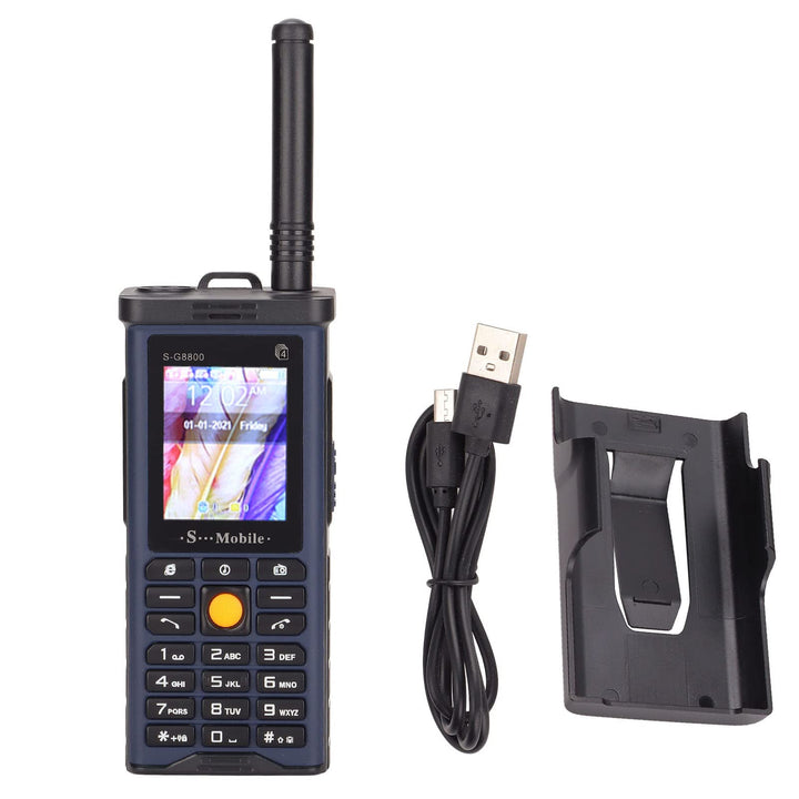 Elprico Big Button Handy, 2G Retro Smartphone Unlocked Handy Senior Handy 2400mAh Kapazität Akku für