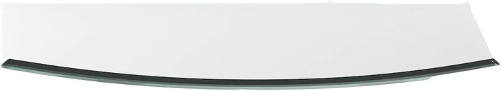 Glasplatte G30 Segmentbogen ESG 6 mm x 500 mm x 1000 mm ESG mit 18mm Facette Funkenschutzplatte Bode