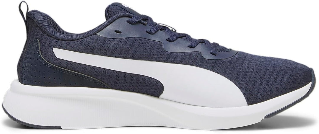 PUMA Unisex Flyer Lite LaufschuheStrassen-Laufschuh 42.5 EU Puma Navy Puma White, 42.5 EU Puma Navy