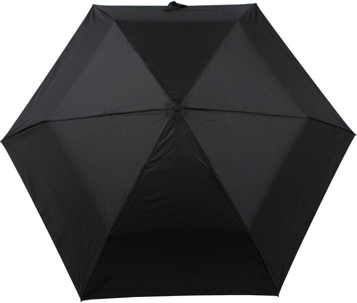 doppler magic zero mini Taschenschirm mit Auf-Zu-Automatik - simply black Uni Black, Uni Black