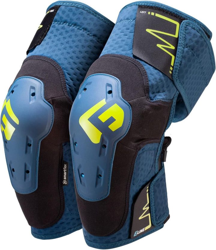 G-Form E-Line Knieschoner für BMX Mtb Dh Downhill Radfahren Skateboard Sturm Blau, S