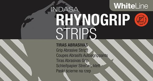 70 x 420 mm 23H INDASA WHITELINE Schleifstreifen mit Klett diverse Körnungen zur Auswahl (50 Schleif