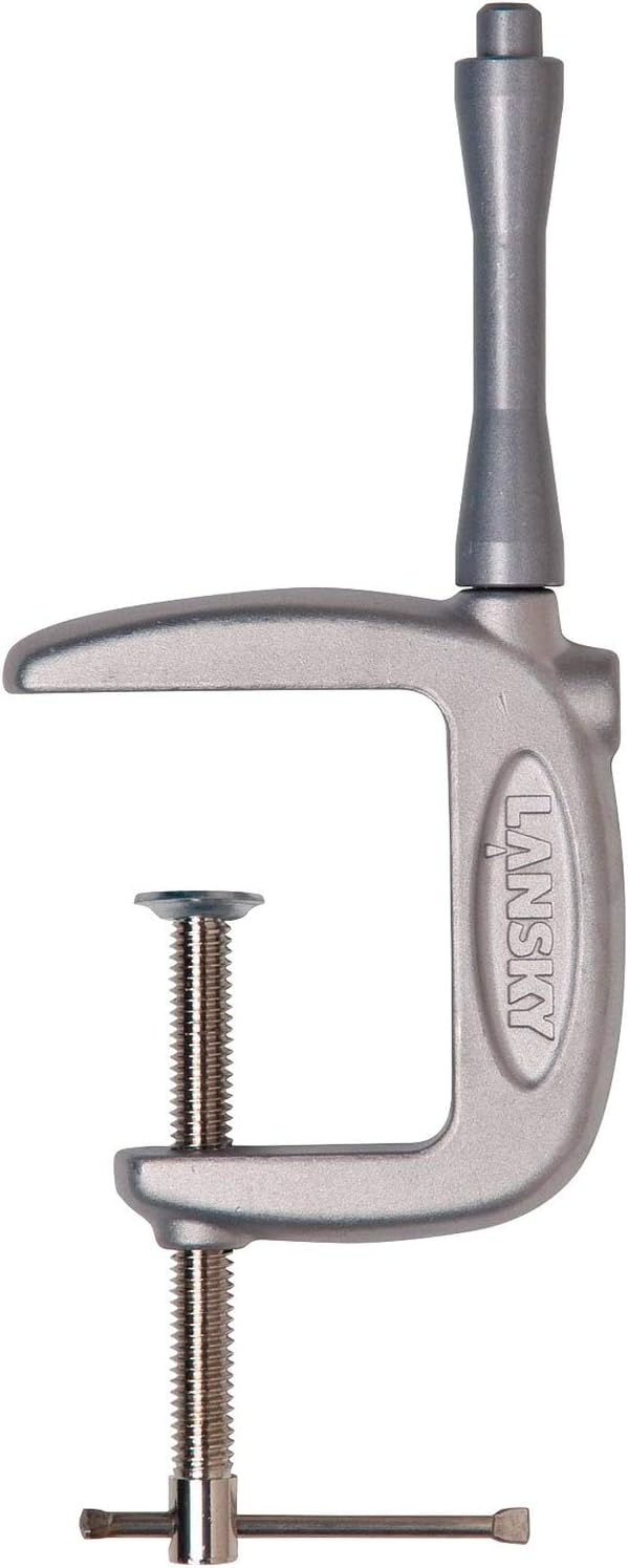 Lansky LM010 Erwachsene Messer-zubehör Klemm-Montage Länge: 19.2 cm, Mehrfarbig, One Size