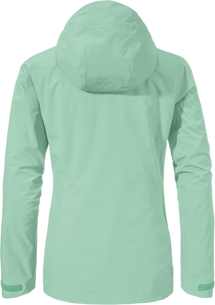 Schöffel Damen Jacket Gmund L, wind- und wasserdichte Regenjacke, atmungsaktive Outdoor Jacke, Wande