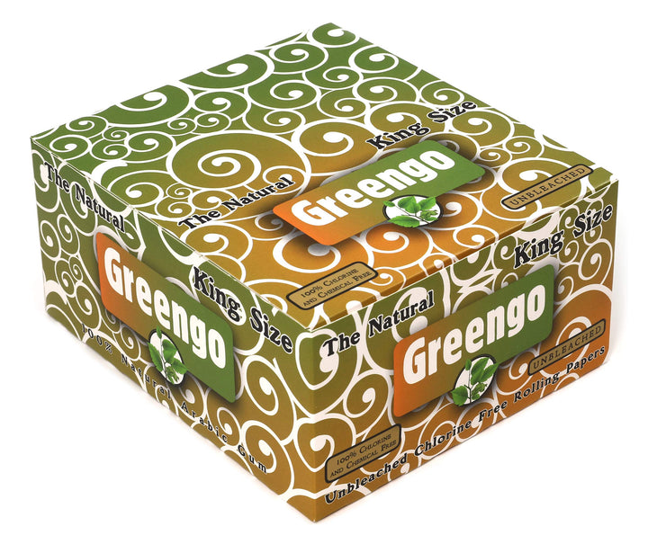 Zigarettenpapier Greengo King Size Regular x 50 Broschüren x 33 = 1650 Dokumente