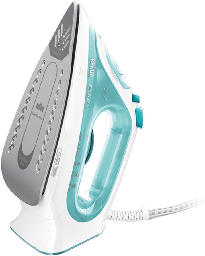 Braun TexStyle Dampfbügeleisen, Zwei-Wege-Bügelsohle, 3D SuperCeramic, verschiedene Farben 150 gr/mi