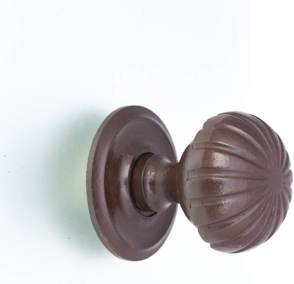 Antikas | Türknauf Aus Eisen | Rosette In Antik Optik | Türknopf Wie Zur Jahrhundertwende | Türbesch