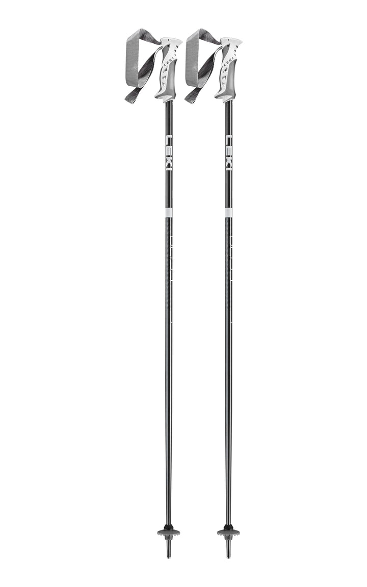 LEKI Damen Bliss Skistöcke gunmetal-dark anthracite-white 110CM, gunmetal-dark anthracite-white 110C