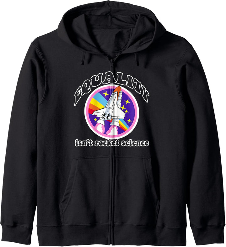 GLEICHHEIT IST KEINE ROCKET WISSENSCHAFT LGBT Gay Pride Kapuzenjacke