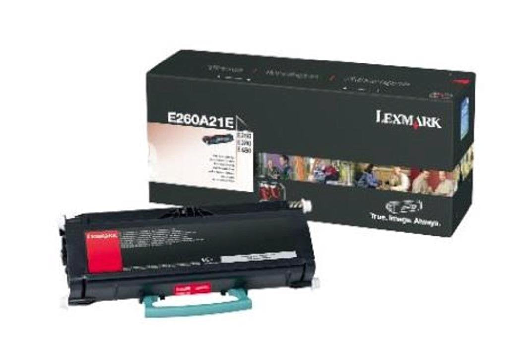 Lexmark E260A21E E260, E360, E460 Tonerkartusche 3.5K, schwarz