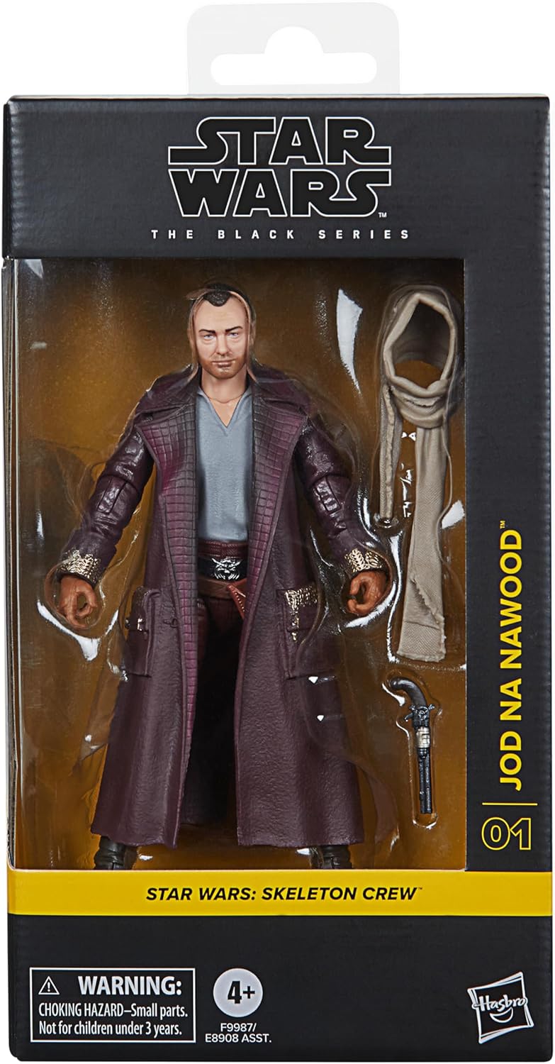 Star Wars The Black Series Jod NA Nawood, Skeleton Crew Action-Figur (15 cm), Jod Na Nawood