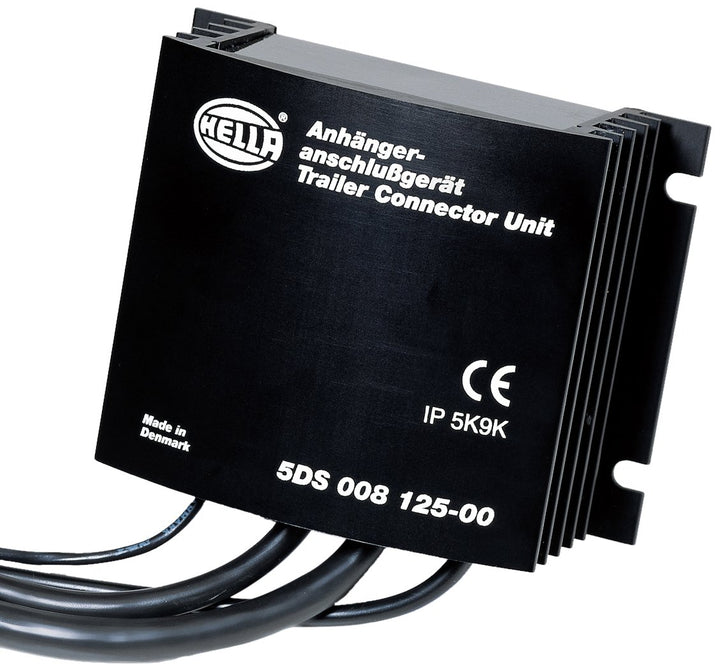 HELLA - Spannungswandler - Eingangsspannung: 24V - Ausgangsspannung: 12V - inkl. zusätzlichem Kabelb