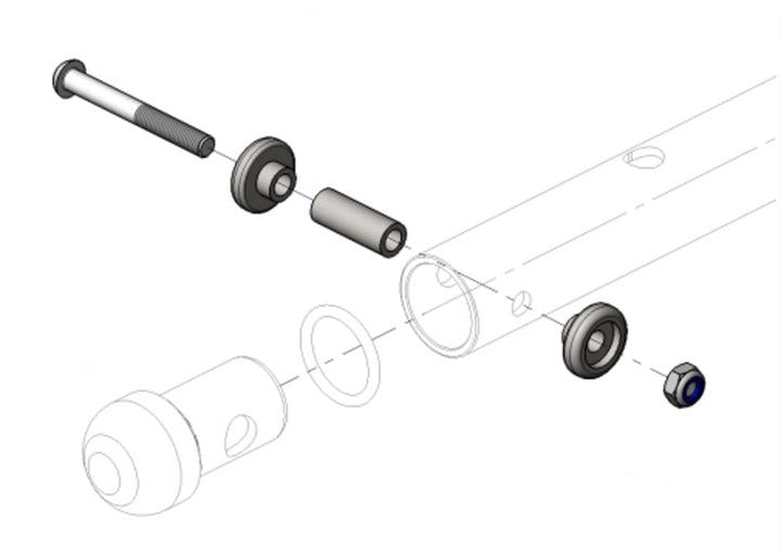 CROOZER Bolzenset für Deichsel ab Modelle 2018