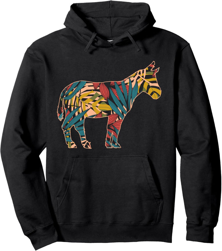 Bauernhof Geschenk für Farmer Vintage Esel Pullover Hoodie
