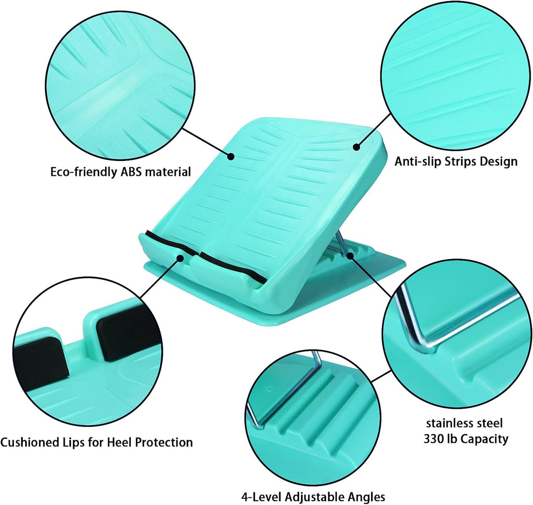 JADE KIT Slant Board Wadendehner, verstellbar, 4 Stufen, rutschfestes Design, Steigungsbrett, Beinfu