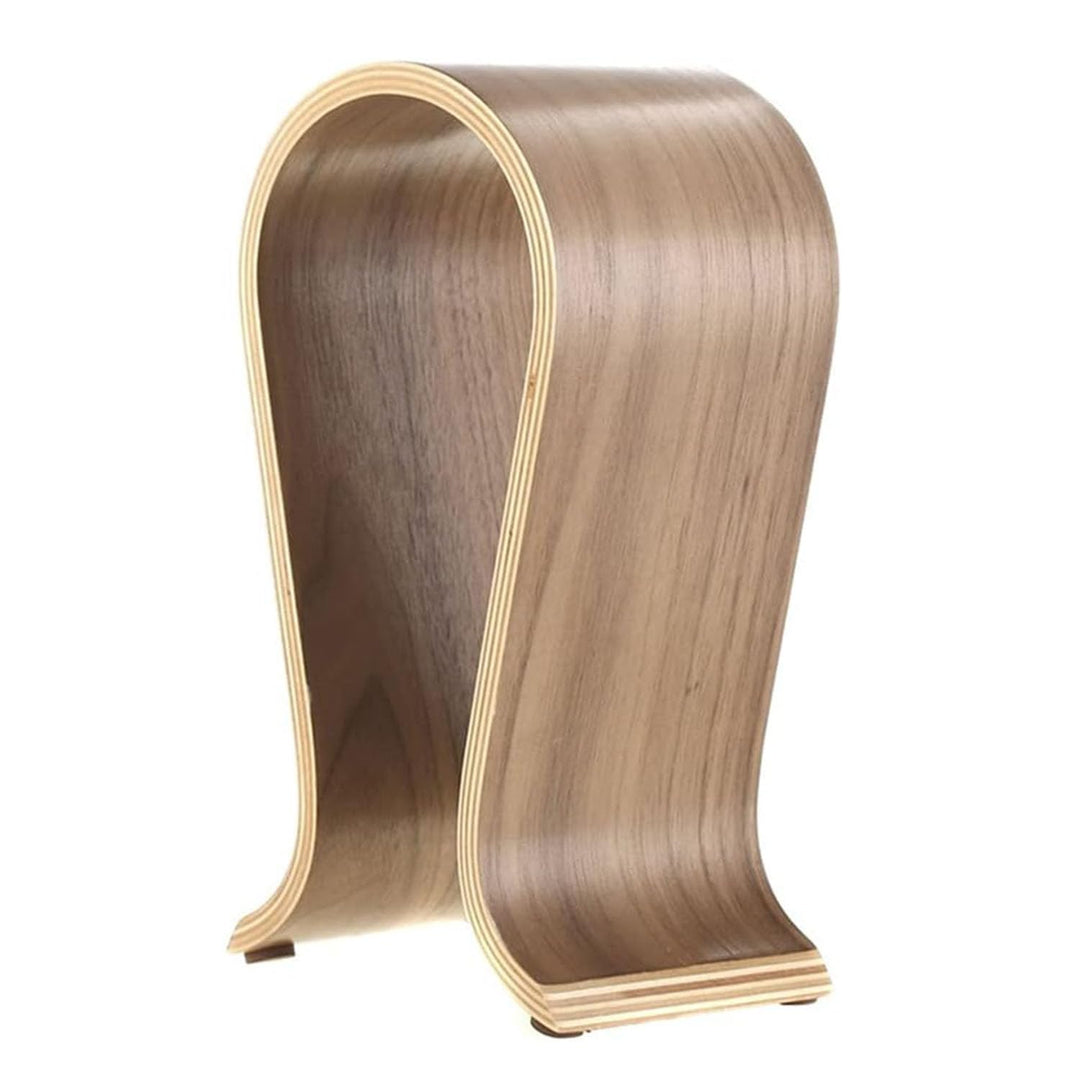 Kopfhörerhalter aus Holz, U Förmiger Kopfhörerständer, Universal Headset Halterung, Gaming Headset S