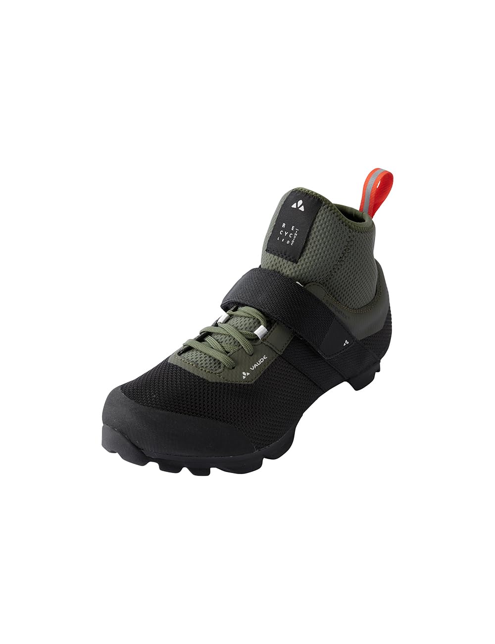 VAUDE Unisex Kuro Mid STX Fahrradschuh 46 EU Schwarz, 46 EU Schwarz