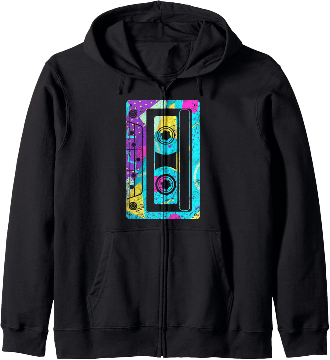 Cassette Tape Costume 80s 90s | Vintage Retro Kapuzenjacke