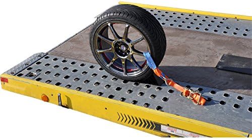4 Stück Spanngurte für Pkw Transport zur Radsicherung 1000/2000 daN