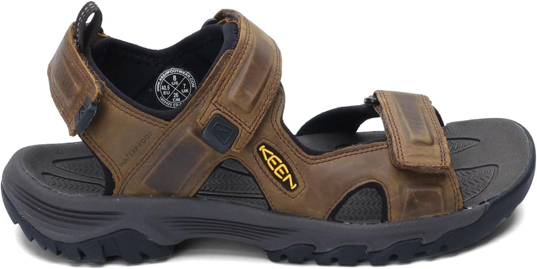 KEEN Herren Targhee 3 Open Toe Sandalen 39.5 EU Bison Mulch, 39.5 EU Bison Mulch