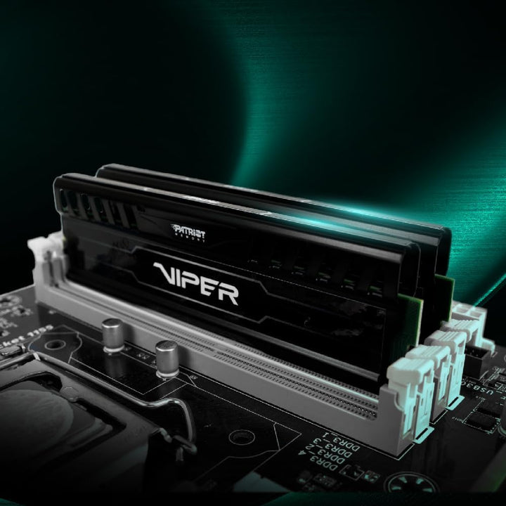 Patriot PV316G186C0K Black Mamba Arbeitsspeicher 16GB (1866MHz, CL10, 2X 8GB) DDR3-RAM Kit zwart