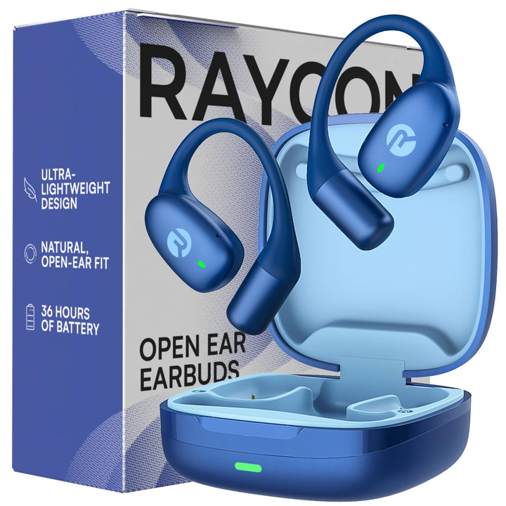 Raycon Essential Open Earbuds - True Wireless Open Ear Bluetooth 6.0 Kopfhörer, ultraleicht, Komfort