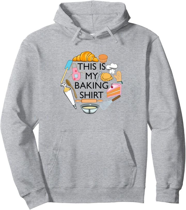 Backen als Hobby Lustiger Bäcker Kochen Pullover Hoodie