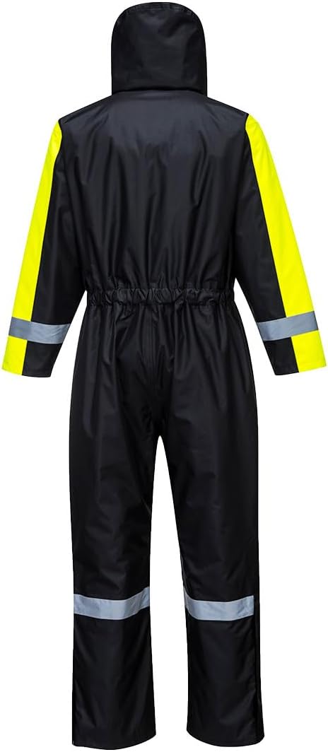 Portwest Winter Overall, Grösse: S, Farbe: Schwarz, S585BKRS Schwarz S, Schwarz S