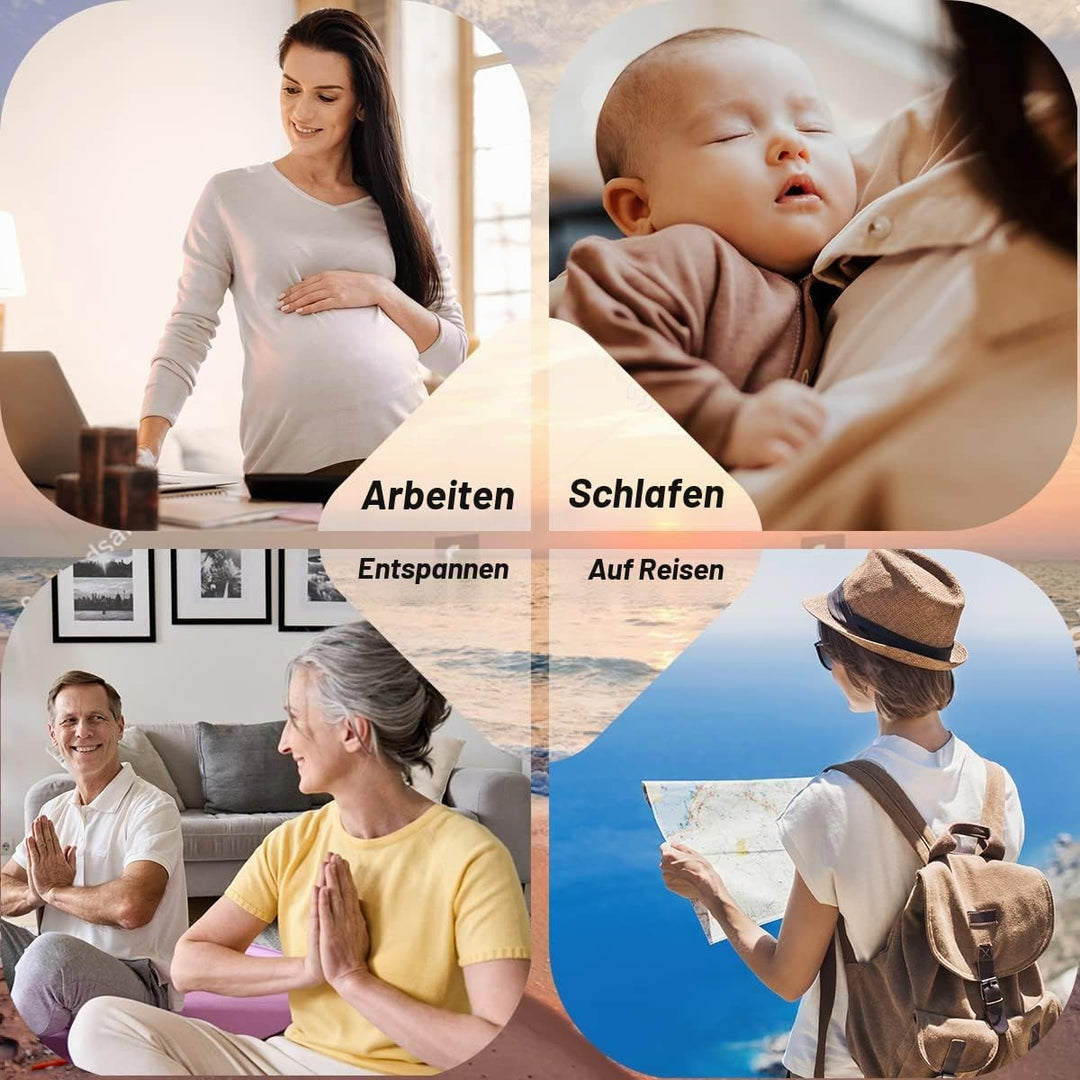 Color Noise SoundMaschinen mit 10 Farben Nachtlicht 25 beruhigende Geräusche und SchlafWeissRauschma