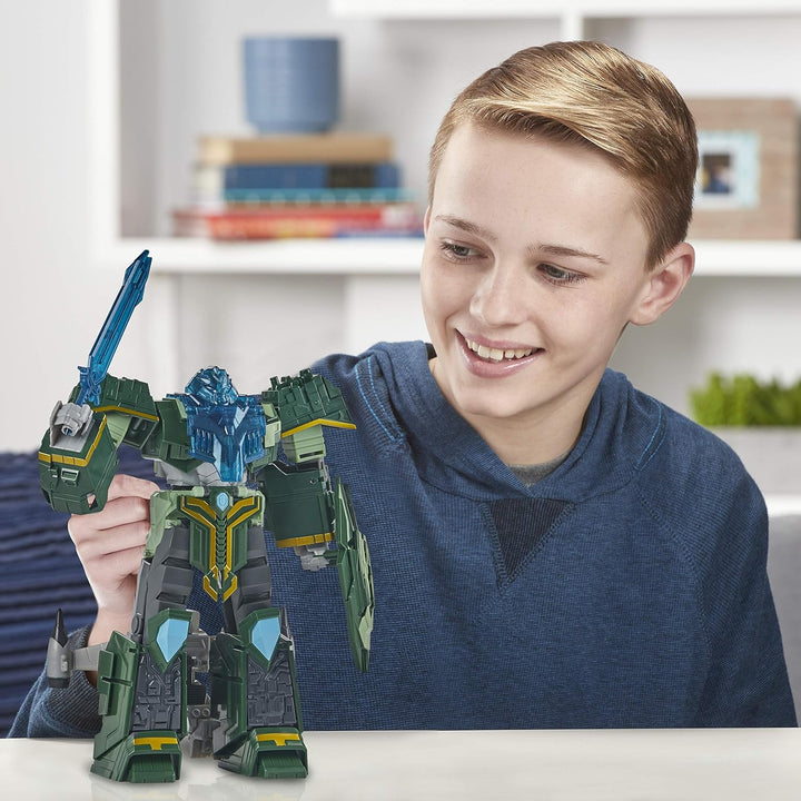 Transformers Bumblebee Cyberverse Adventures Ultimate Iaconus Action-Figur, Energon Armor, ab 6 Jahr