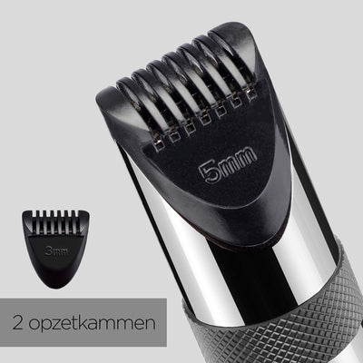 BaByliss Super-X Metal Nasen-, Ohren- & Augenbrauentrimmer, 3-in-1 Detailtrimmer, Nasenhaartrimmer,