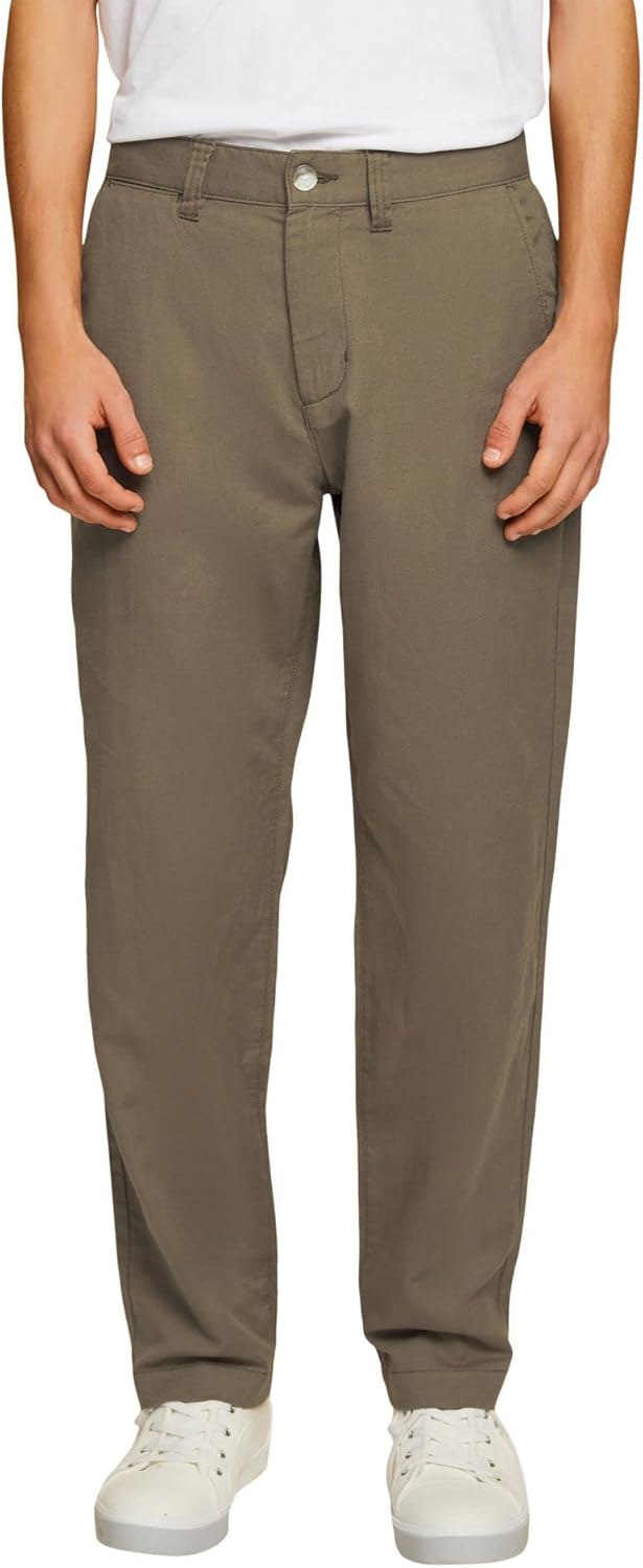 ESPRIT Herren Hose 29W / 34L Dusty Green, 29W / 34L Dusty Green