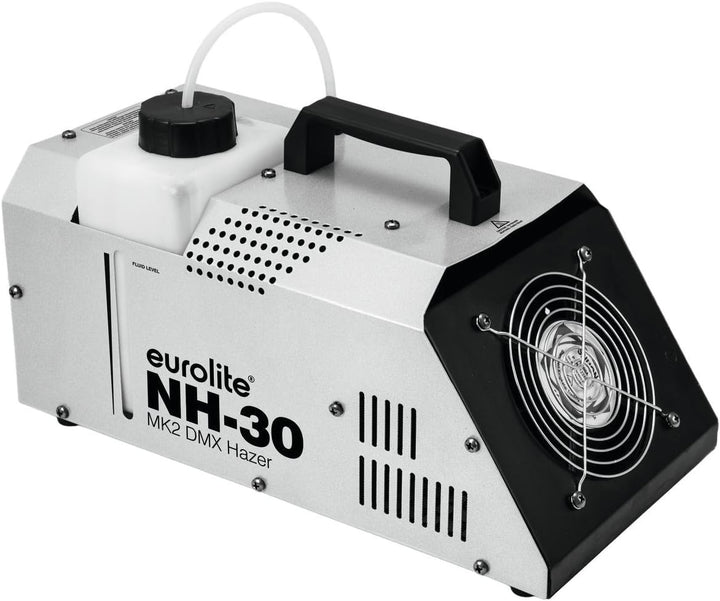 Eurolite NH-30 MK2 DMX Dunstnebelmaschine | Extrem kompakte, starke Maschine (720 W) mit Timer, Funk