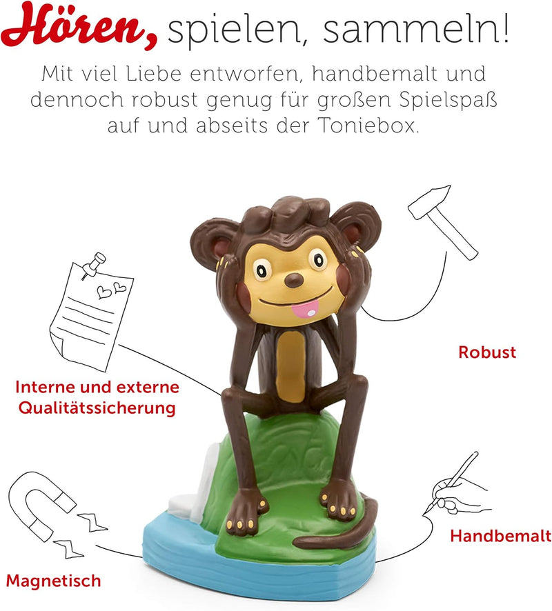 tonies Hörfigur für Toniebox, Affenzahn Utopia – Die Abenteuer von Affenzahn, Hörspiel für Kinder ab