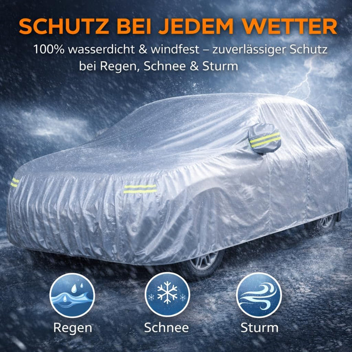 SUV wasserdichte Autoschutzhülle für Schutz & Abdeckung von Auto, PKW - Fahrzeug: Autoplane in Einhe