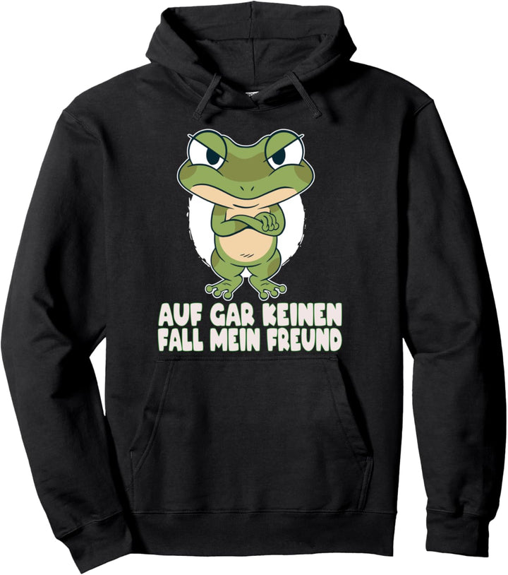 Frosch Spruch Fun böser Frosch Geschenk lustiger Spruch Pullover Hoodie