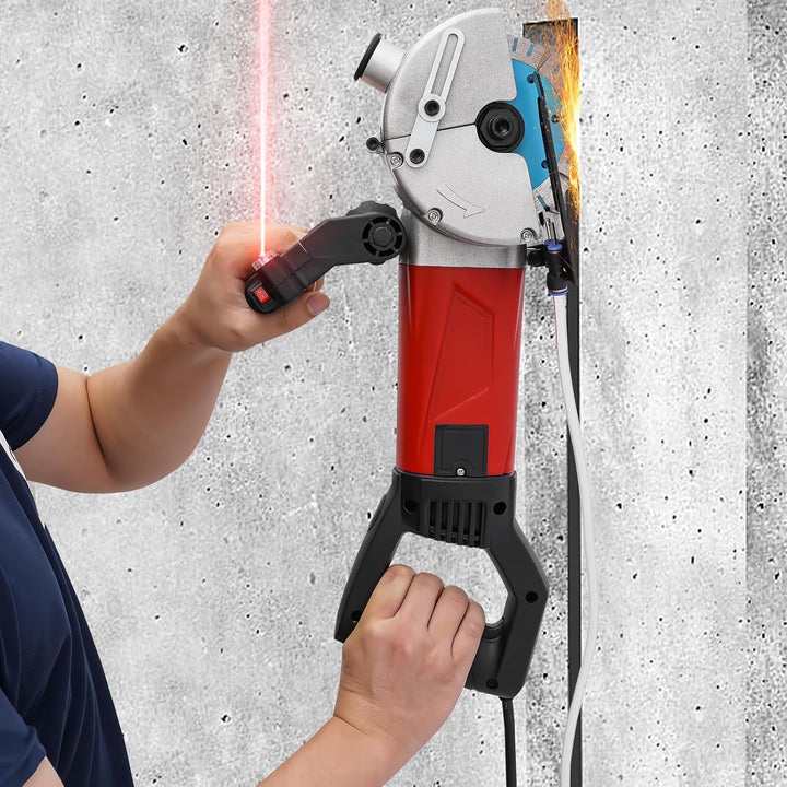 Mauernutfräse 2800W Schlitzmaschine mit Laser - Wandhobelmaschine für Beton, Holz und mehr - Inklusi