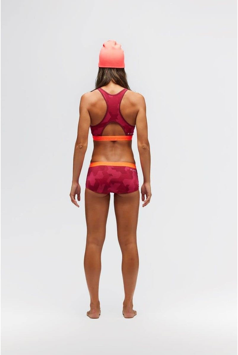 Salewa Damen Warm Amr W Panties Cristallo Hose 42 Rot (Rhodo Red), 42 Rot (Rhodo Red)