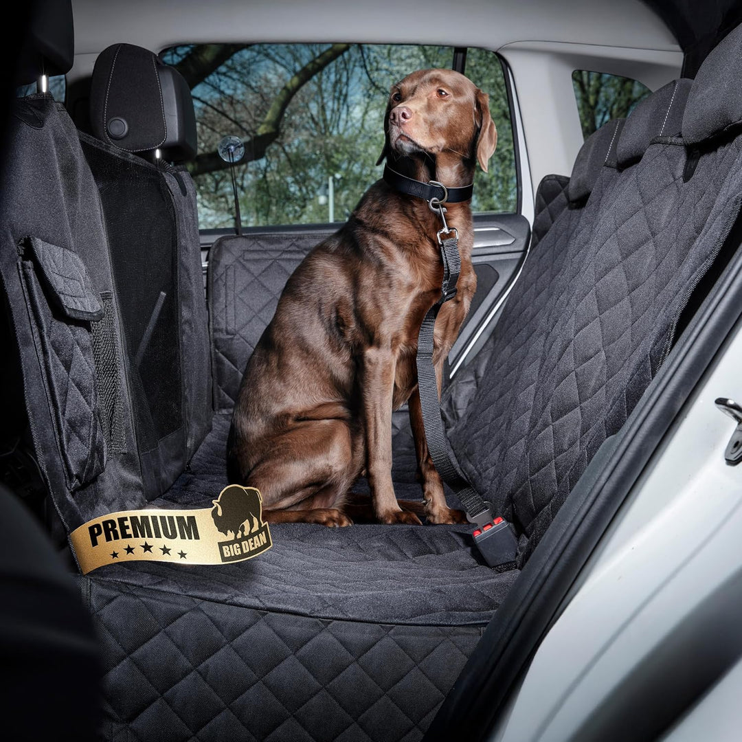 BigDean Robuste universelle Hundedecke Auto Rückbank Autoschondecke Hund Rücksitz schmutz- & wassera