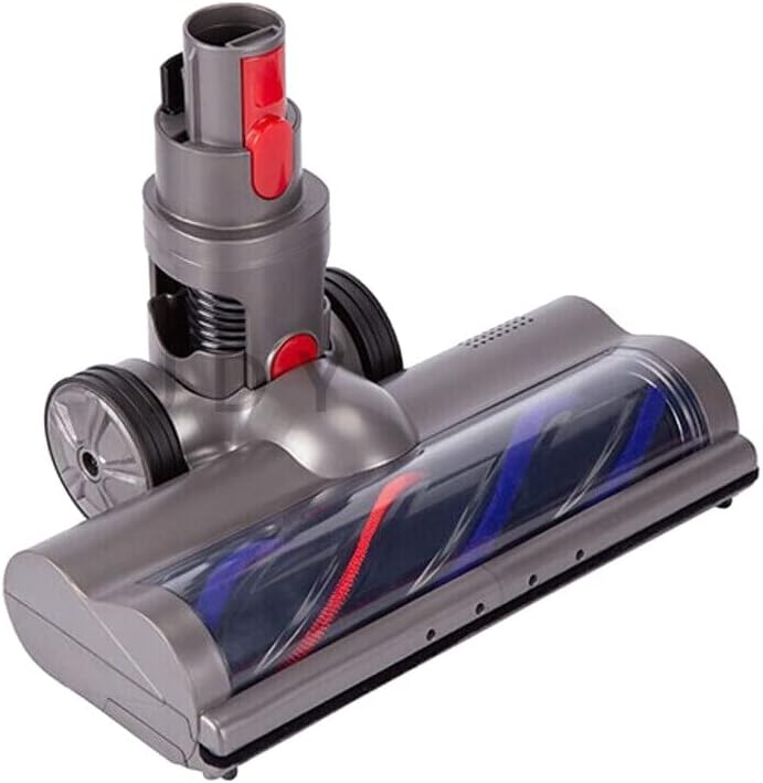 Trade-Shop LED Elektro Turbobürste Teppichdüse mit Direktantrieb kompatibel mit Dyson V15 Serie, V15